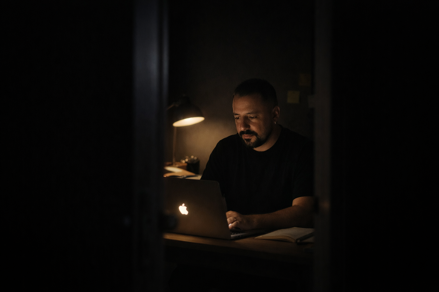 Frank Miranda working